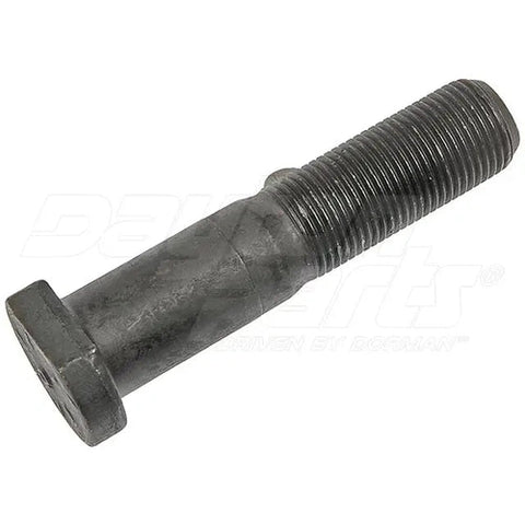 Dayton E-6026R-D wheel end head stud set of five, automotive hardware for wheel assembly, shown in black metal with threaded ends.