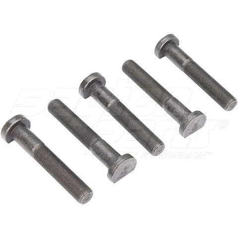 Automann E-6030A-Metric D Head Stud for wheel end, package of 5, durable metal fasteners for automotive assembly.