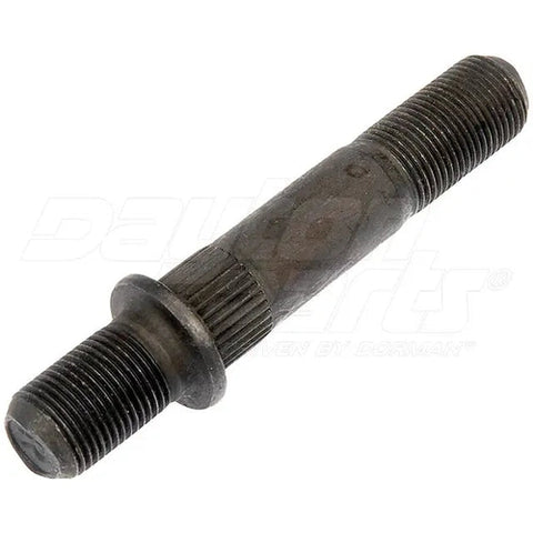 Automann E-8948L round collar should stud for wheel end, showcasing a durable metal component with a rounded collar design.