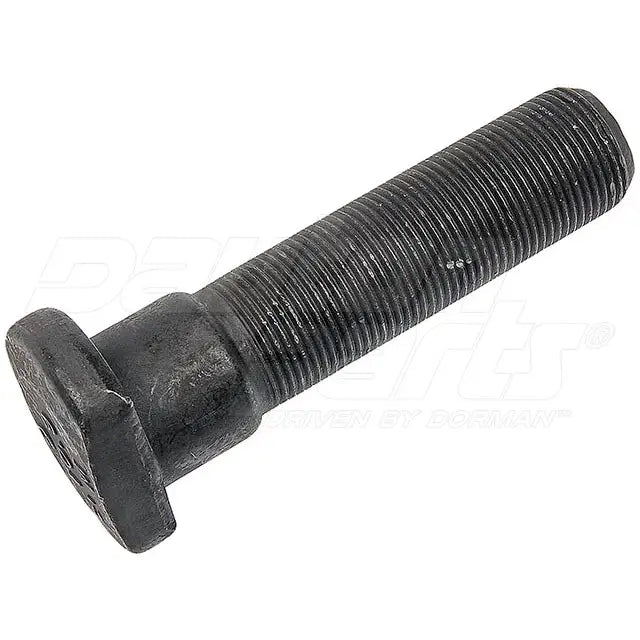 Automann E-8950L-D wheel end head stud with detailed threading and robust metal construction, designed for heavy-duty vehicle applications.