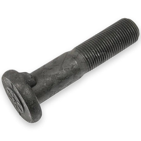 Automann E-9004L-Wedge Head Stud for wheel end applications, showing the metal stud with wedge head design.