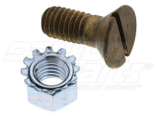 E-915X- Brake Block Bolt - 3/8-16 X 1.00 Brass ( Qty of 100)