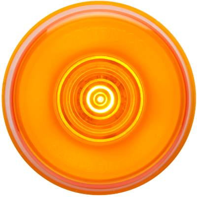 Automann 571.LD32A9-Marker Light LED 2-inch amber Zeon Halo, durable automotive lighting with bright amber illumination.