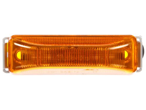 Automann 571.LD19A12MV-KG1-Marker Light Kit featuring a 1x4 inch amber LED light for 10-30V vehicles.