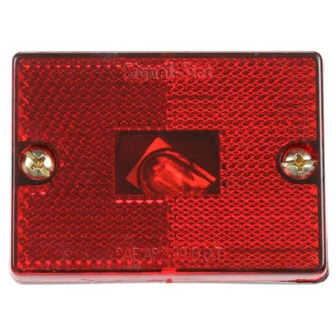 Automann 571.LG241R-Lens 2x3 inch reflex amber lighting lens on F1.jpg, designed for automotive lighting applications