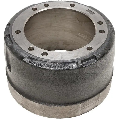 Dayton HD22 air brake drum showing metal surface and ventilation holes for vehicle braking system.