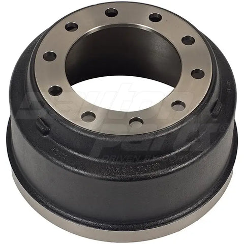 Dayton HD32M air brake drum showing a metallic circular component with mounting holes for vehicle braking systems.