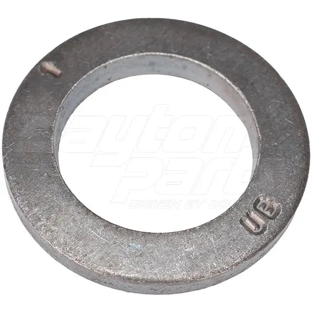 Dayton HDW-100 extra thick 1-inch hard washers, hardware pack of 24, showing shiny metal washers on a plain background.
