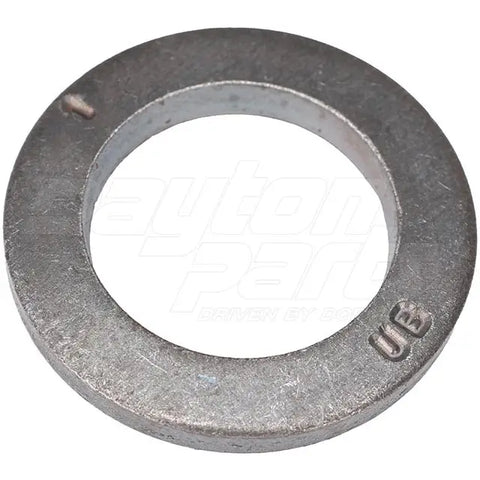 Dayton HDW-100 extra thick 1-inch hard washers, hardware pack of 24, showing shiny metal washers on a plain background.