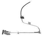Automann HLK1062 manual window regulator for right side of Freightliner truck, showing metal mechanism and mounting points.