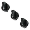 Automann HVAC knob kit for Peterbilt trucks, includes control knobs for HVAC system, durable automotive-grade components.