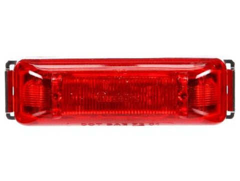 Automann 571.LD19A12-KC1 LED marker light kit with amber 1x4 inch lens, suitable for vehicle lighting applications.