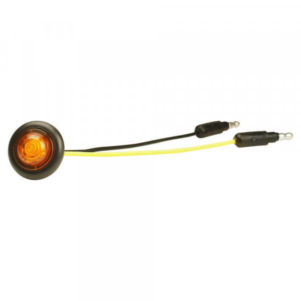 Automann 571.LD33A3-Marker Light LED in amber, 3/4 inch size, for vehicle lighting, shown in the image.