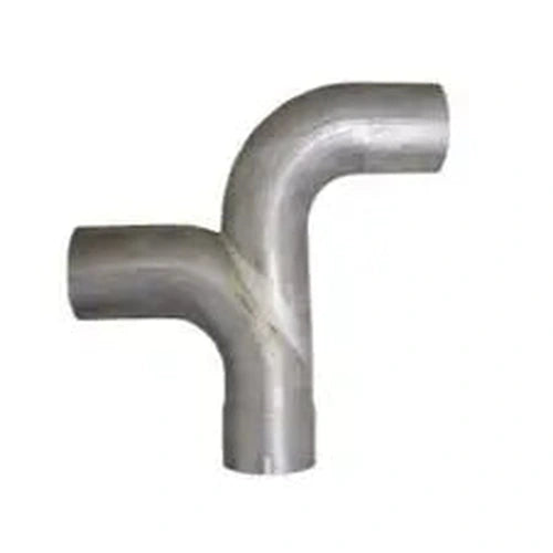 Automann exhaust Y-pipe for Kenworth trucks, model 562.U5912975A, showing the black metal pipe with multiple connection points.