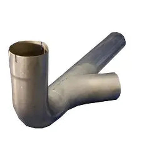 Automann exhaust Y-pipe for Kenworth trucks, part number 562.U5914766A, showing the metal pipe with connection joints.