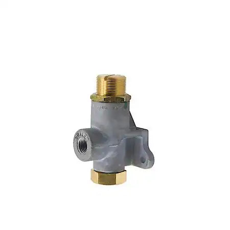 Automann 170.KN31060 brake air regulator valve with metal body and control knob for vehicle air brake systems.