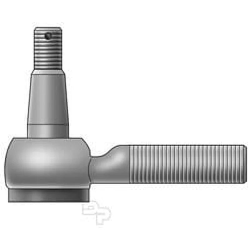 Automann ES2925L steering tie rod end showing metal ball joint and threaded connection on a white background