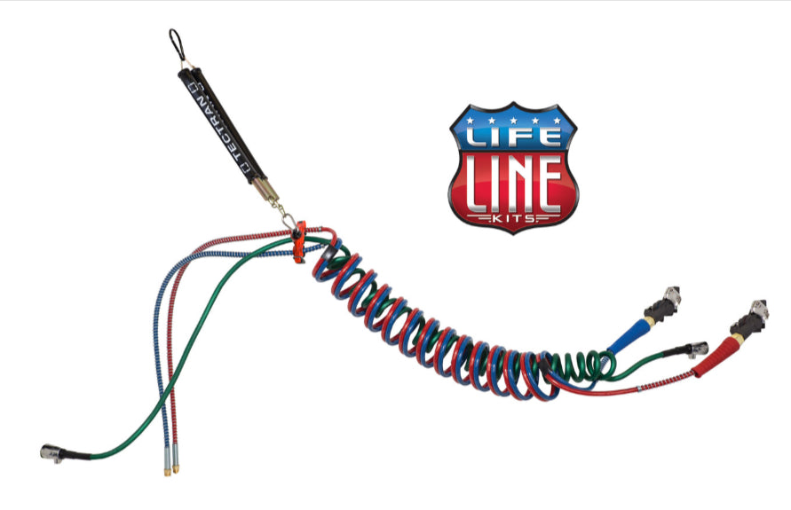 LK-MAG12T- LIFELine Kits/Coiled  Configuration 12 Ft. Magnumflex - Nick's Truck Parts