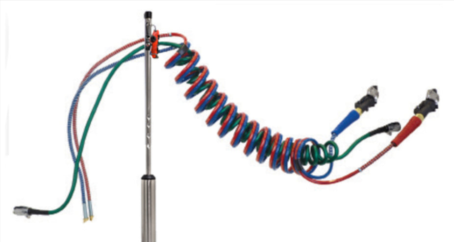 LK-MAG15P- LIFELine Kits/Coiled  Configuration 15 Ft. Magnumflex - Nick's Truck Parts