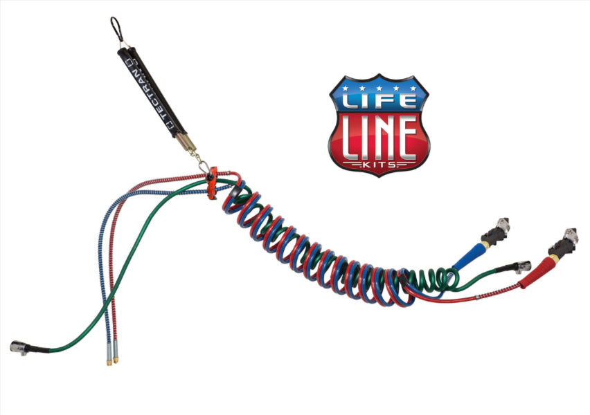 LK-MAG15T-- LIFELine Kits/Coiled  Configuration 15 Ft. Magnumflex - Nick's Truck Parts