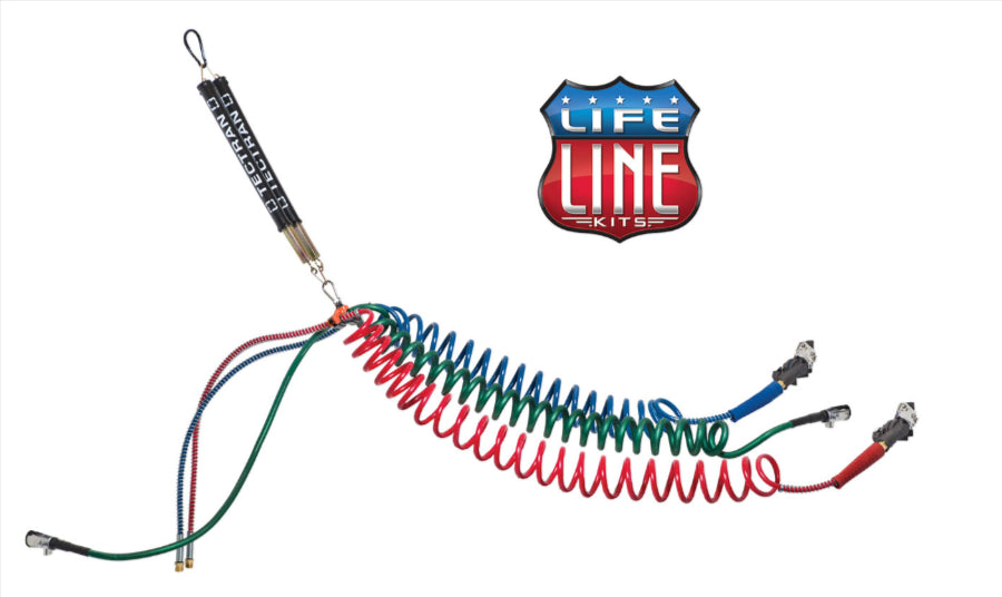 LK-PRO12T- LIFELine Kits/Coiled  Configuration 12 Ft. Proflex - Nick's Truck Parts