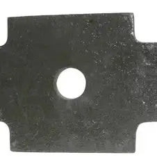 Steel camber shim M1072-Mack Wear Plate by Automann, 3x8x2 inches for vehicle suspension adjustment.