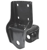 Stamped front hanger for automotive use, Automann M1076-ICH, showcasing a sturdy metal construction with mounting hooks.
