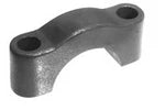 Automann Hendrickson bottom saddle cap with 5-1/2 inch c/c and 1-inch bolt holes, designed for heavy-duty saddle applications.