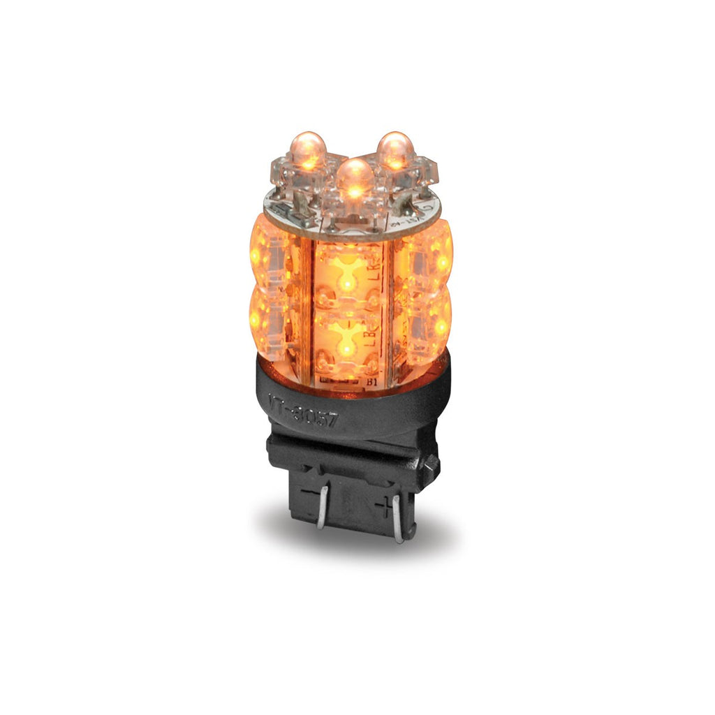 571.LD3156A18P-2-LED Bulb 3156 Amber 2pcs Premium