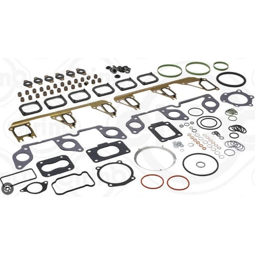 Automann Detroit DD15 head gasket kit M46908330EL, showing the gasket components laid out for engine repair.