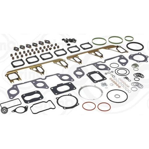 Automann Detroit DD15 head gasket kit M46908330EL, showing the gasket components laid out for engine repair.