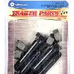 M5499GK- Shackle Bolt Kit w Zerk 9/16in-18 x 3in
