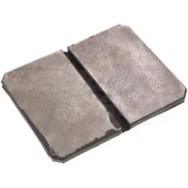 Automann AR120 suspension rubber pad, Neway Type N134, showing black rubber pad with mounting holes and textured surface.