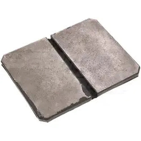 Automann AR120 suspension rubber pad, Neway Type N134, showing black rubber pad with mounting holes and textured surface.