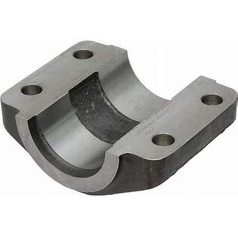 Automann MCK343 Mack saddle plate used in suspension systems, shown in image with detailed metal construction and mounting points.