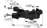 MHS2113 - Axle Seat 13.5 Deg Hendrickson