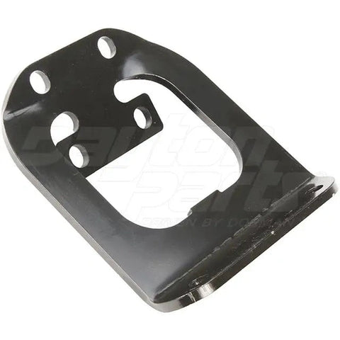 Automann MHS5093 Inboard Frame Bracket Hen HaulMaax spacer seat mounting hardware on a vehicle frame.