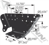 MHS6461- Frame Bracket Hendrickson