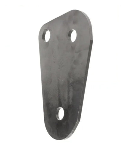 Automann MHS66413 shackle plate for Hendrickson suspension, showing the metal component with bolt holes for attachment.