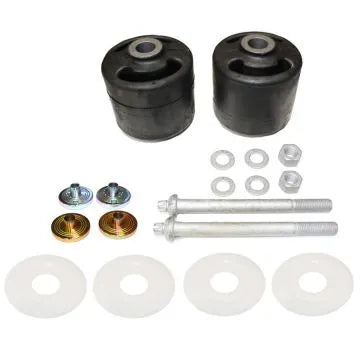 Automann MHS738 Pivot Bolt Bushing Kit for Hendrickson suspension, showing bushings and hardware components.