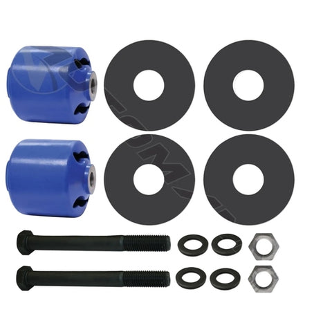 Automann MSRK153UB Pivot Connection Kit Poly W&C showing metal and rubber components for vehicle pivot connection system.