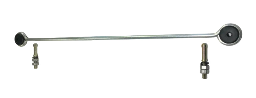 Automann 90554771 linkage kit for 15-inch fixed suspension, showing metal components and mounting points.