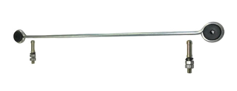 Automann 90554771 linkage kit for 15-inch fixed suspension, showing metal components and mounting points.