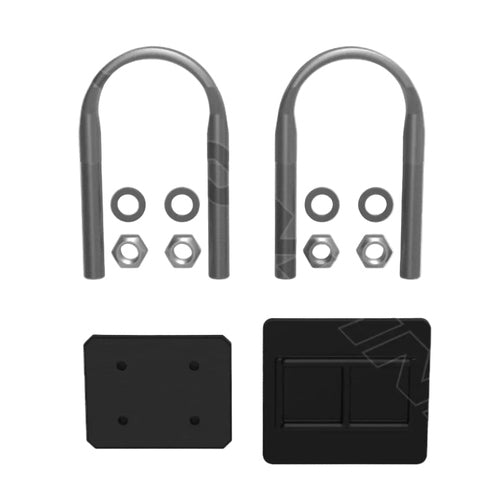 Automann MSRK56 Axle Connection Kit for Neway vehicles, showing metal parts and connection components.