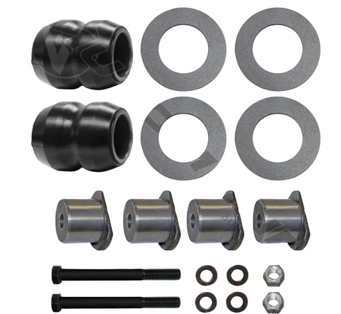 Automann MSRK644 Axle Connection Kit for Neway heavy-duty trucks, showing metal connectors and assembly components.