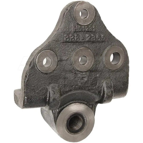 Automann MV96255 shackle hanger LH for Volvo trucks, durable metal hanger with secure attachment for vehicle components.