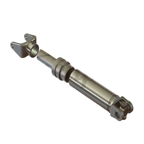 Automann NEPN10271-SF power take off driveshaft assembly with metal shaft and joints, used in heavy-duty vehicle applications.