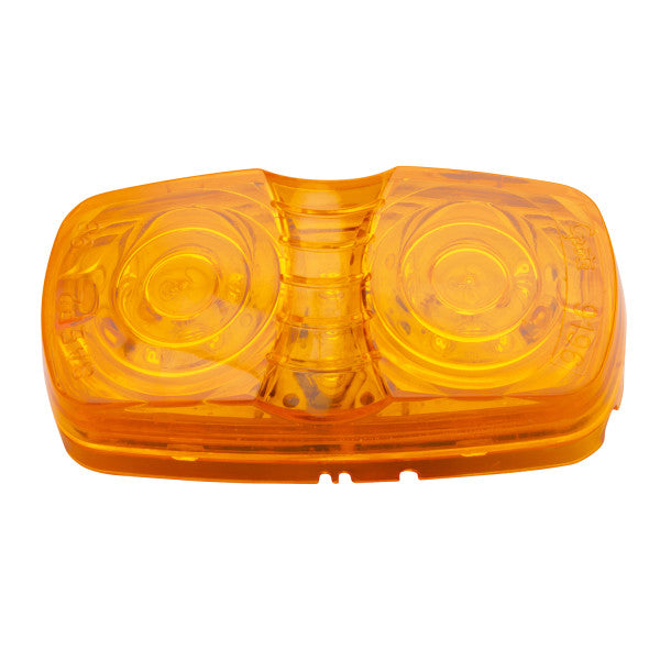 571.LD26A12-Marker Light LED 2in X 4in Bullseye Amber