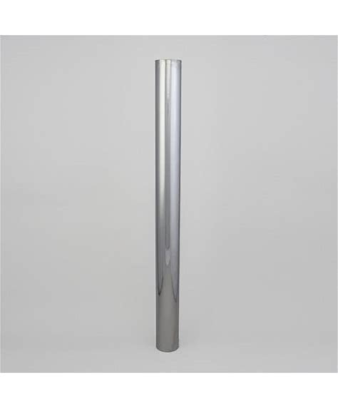 Chrome straight stack pipe, 60-inch length and 5-inch outer diameter, from Automann's 562.U51560SC product line.