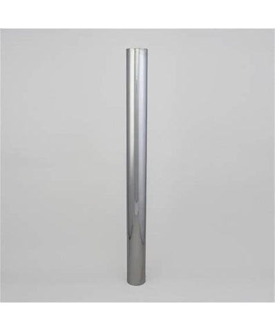 Chrome straight stack pipe, 60-inch length and 5-inch outer diameter, from Automann's 562.U51560SC product line.